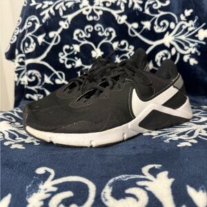 Nike Black and White Athletic Shoes